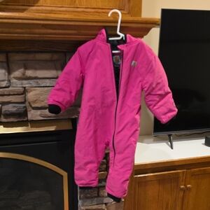 Carhartt Kids Pink One Piece Footie